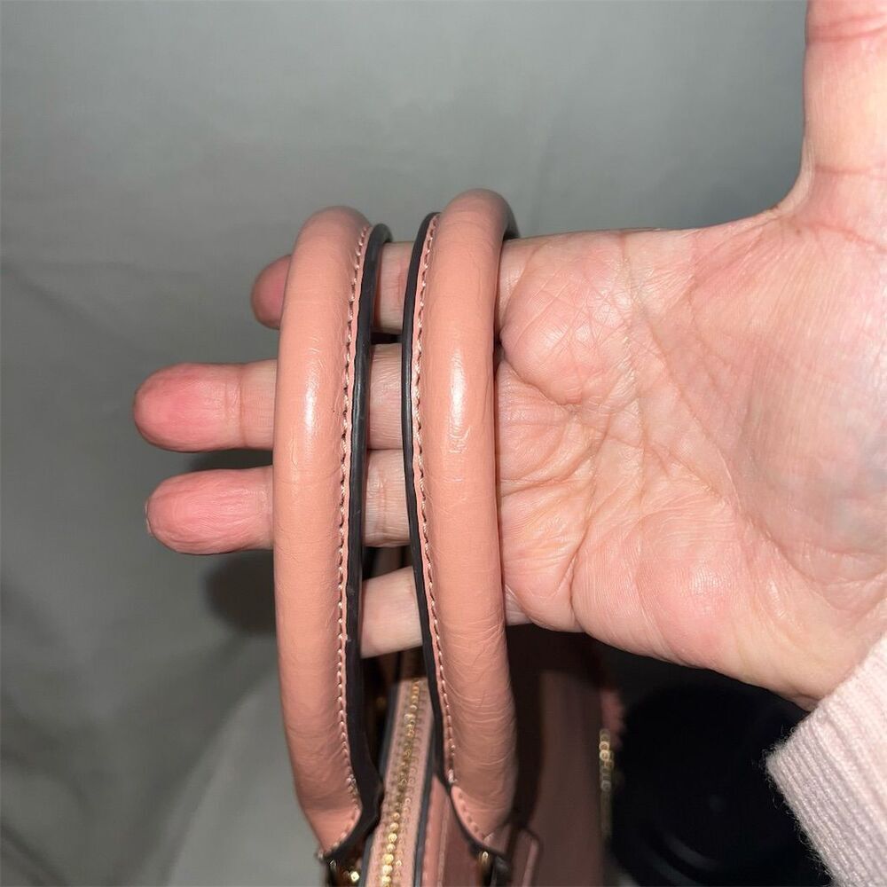 Steve Madden Sienna - Peony Pink Crossbody Satchel Bag with Coin Purse - Picture 10 of 13